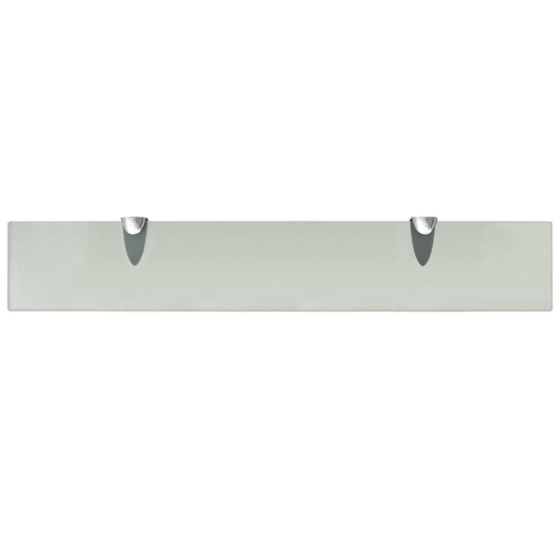 vidaXL 2 db lebegő üvegpolc 60 x 10 cm 8 mm