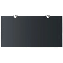 vidaXL 2 db lebegő üvegpolc 40 x 20 cm 8 mm