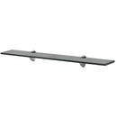 vidaXL 2 db lebegő üvegpolc 70 x 20 cm 8 mm