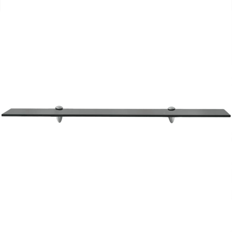 vidaXL 2 db lebegő üvegpolc 80 x 20 cm 8 mm