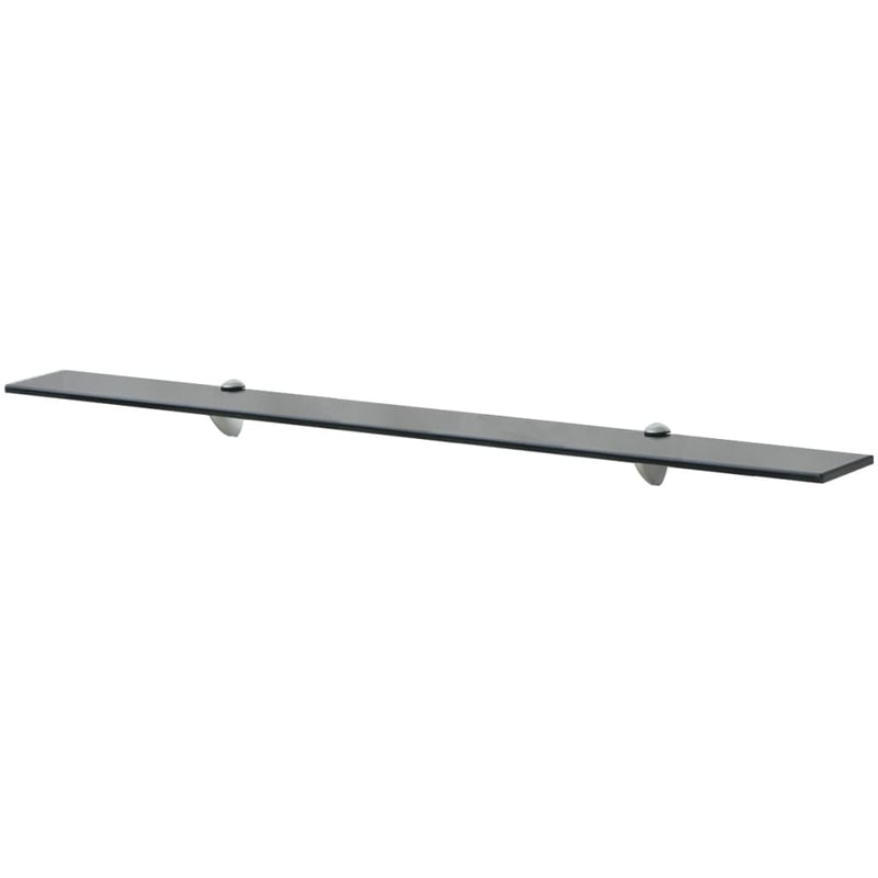 vidaXL 2 db lebegő üvegpolc 100 x 20 cm 8 mm