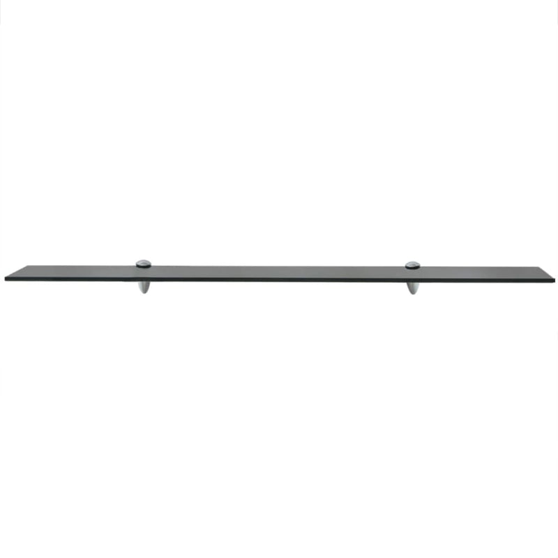 vidaXL 2 db lebegő üvegpolc 100 x 20 cm 8 mm