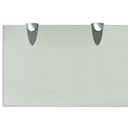 vidaXL 2 db lebegő üvegpolc 30 x 20 cm 8 mm
