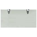 vidaXL 2 db lebegő üvegpolc 40 x 20 cm 8 mm