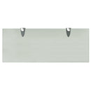 vidaXL 2 db lebegő üvegpolc 50 x 20 cm 8 mm