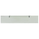vidaXL 2 db lebegő üvegpolc 100 x 20 cm 8 mm
