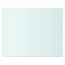 vidaXL 2 db átlátszó üveg paneles polc 20 x 20 cm