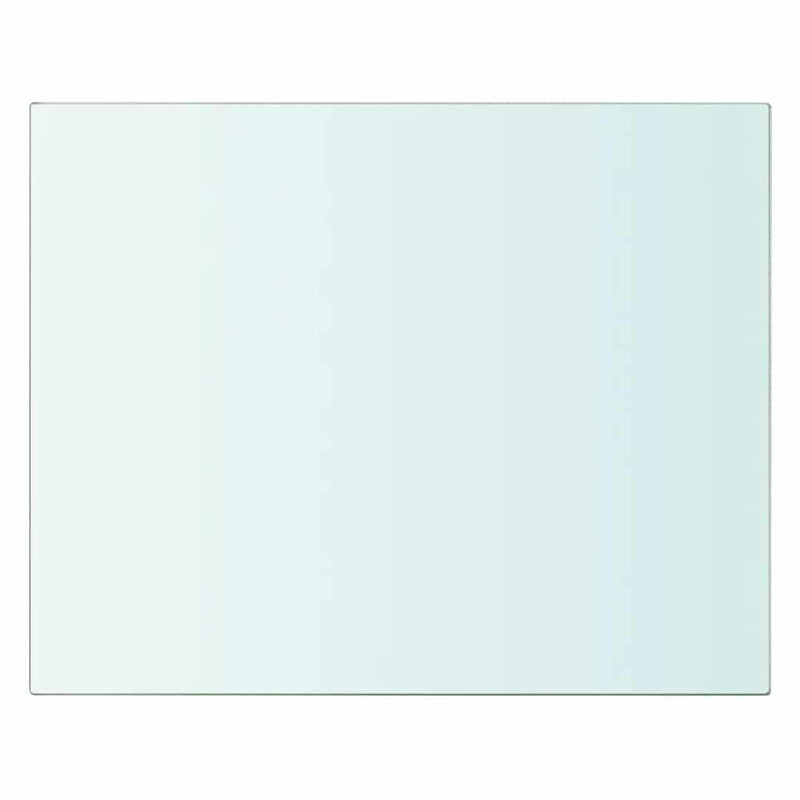 vidaXL 2 db átlátszó üveg paneles polc 20 x 20 cm