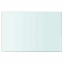 vidaXL 2 db átlátszó üveg paneles polc 30 x 15 cm