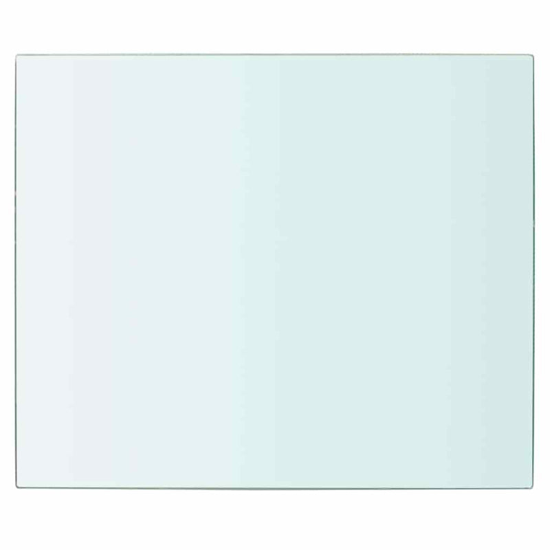 vidaXL 2 db átlátszó üveg paneles polc 30 x 20 cm