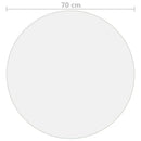 vidaXL matt PVC védőabrosz Ø 70 cm 1,6 mm