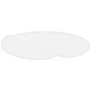 vidaXL átlátszó PVC védőabrosz Ø 80 cm 2 mm