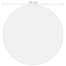 vidaXL matt PVC védőabrosz Ø 90 cm 2 mm