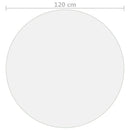 vidaXL matt PVC védőabrosz Ø 120 cm 1,6 mm