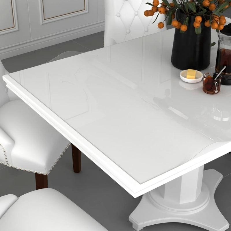 vidaXL átlátszó PVC védőabrosz 100 x 60 cm 1,6 mm