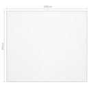 vidaXL matt PVC védőabrosz 100 x 90 cm 1,6 mm