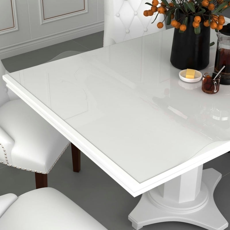 vidaXL átlátszó PVC védőabrosz 160 x 90 cm 1,6 mm