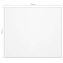 vidaXL matt PVC védőabrosz 70x70 cm 1,6 mm