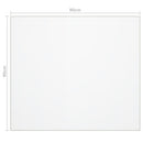 vidaXL matt PVC védőabrosz 90 x 90 cm 1,6 mm