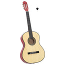 vidaXL klasszikus hársfa gitár kezdőknek 4/4 39"