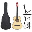 vidaXL 12 darabos klasszikus gitár kezdő szett 4/4 39"