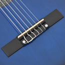 vidaXL kék klasszikus gitár kezdőknek és gyerekeknek 3/4 36"