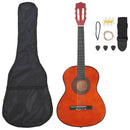 vidaXL 8 részes klasszikus gitárszett kezdőknek 3/4 36"