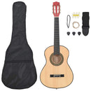 vidaXL 8 darabos klasszikus gitár gyerek kezdőkészlet 1/2 34"