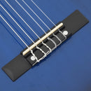 vidaXL 8 darabos kék klasszikus gitárszett kezdőknek 1/2 34"