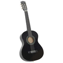vidaXL 8 darabos fekete klasszikus gitár kezdőkészlet 1/2 34"