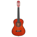 vidaXL klasszikus hársfa gitár kezdőknek és gyerekeknek 1/2 34"