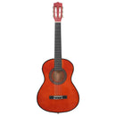 vidaXL 8 darabos klasszikus gitár kezdőkészlet 1/2 34"