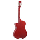 vidaXL 6 húros akusztikus western cutaway hársfa gitár 38"