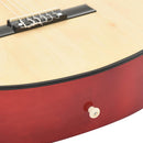 vidaXL 6 húros klasszikus western cutaway gitár hangszínszabályzóval