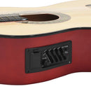 vidaXL 6 húros klasszikus western cutaway gitár hangszínszabályzóval