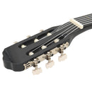 vidaXL fekete 6 húros klasszikus western cutaway gitár ekvalizerrel