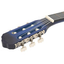 vidaXL kék 6 húros klasszikus western cutaway gitár ekvalizerrel