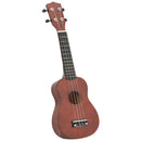 vidaXL természetes soprano ukulele készlet táskával gyerekeknek 21"