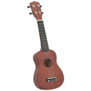 vidaXL természetes soprano ukulele készlet táskával gyerekeknek 23"