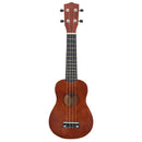 vidaXL természetes soprano ukulele készlet táskával gyerekeknek 23"