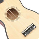 vidaXL természetes soprano ukulele készlet táskával gyerekeknek 23"