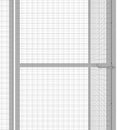 vidaXL horganyzott acél macskaketrec 4,5 x 1,5 x 1,5 m