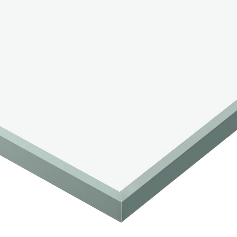 vidaXL ezüstszínű ESG üveg és alumínium tolóajtó 90 x 212 cm
