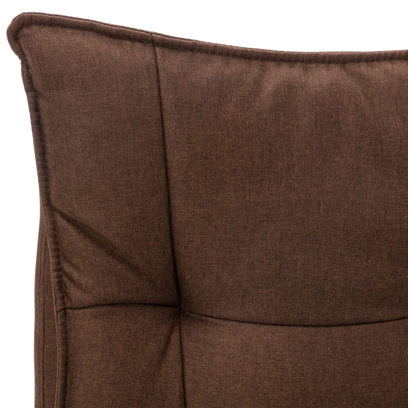 vidaXL barna szövet masszázsfunkciós irodaszék