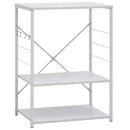 vidaXL fehér szerelt fa mikrohullámú szekrény 60 x 39,6 x 79,5 cm
