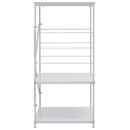 vidaXL fehér szerelt fa mikrohullámú szekrény 60 x 39,6 x 79,5 cm