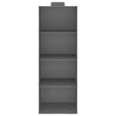 vidaXL 2 db szövet 4 polcos függő szekrényszervező