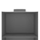 vidaXL 2 db szövet 4 polcos függő szekrényszervező