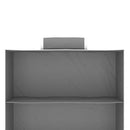 vidaXL 2 db szövet 6 polcos függő szekrényszervező