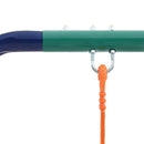 vidaXL acél hintakészlet 2 db üléssel